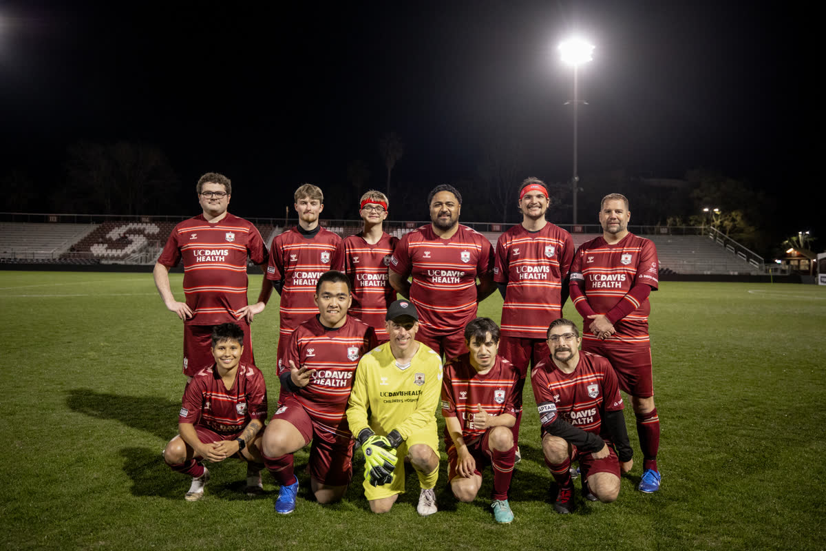Sacramento Republic FC Unified Team competing in a match against Colorado Springs Switchbacks